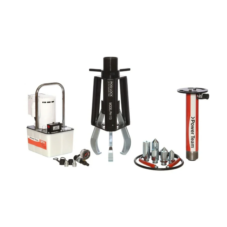 PHMS-213-NC Hydraulic Puller System | Posi Lock: The Cage is the Key